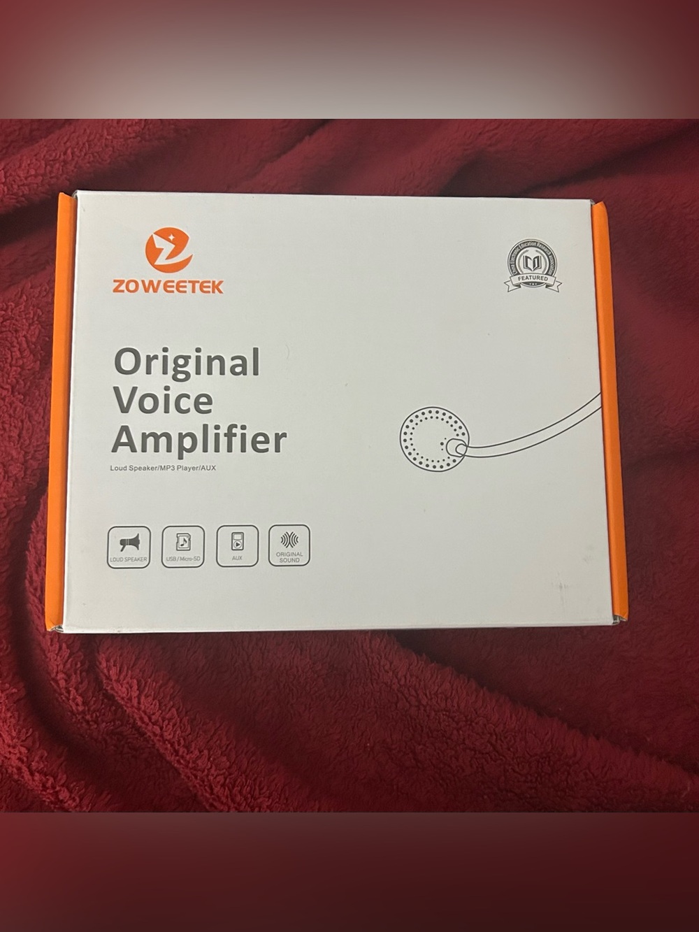 Original Voice Amplifier - White